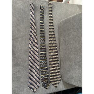 Magic Eye Brookville Corp Men Formal Corporate Neck Tie Ron Chereskin Tie, LOT 3